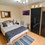 Bedroom of studio flat for Northampton student accommodation